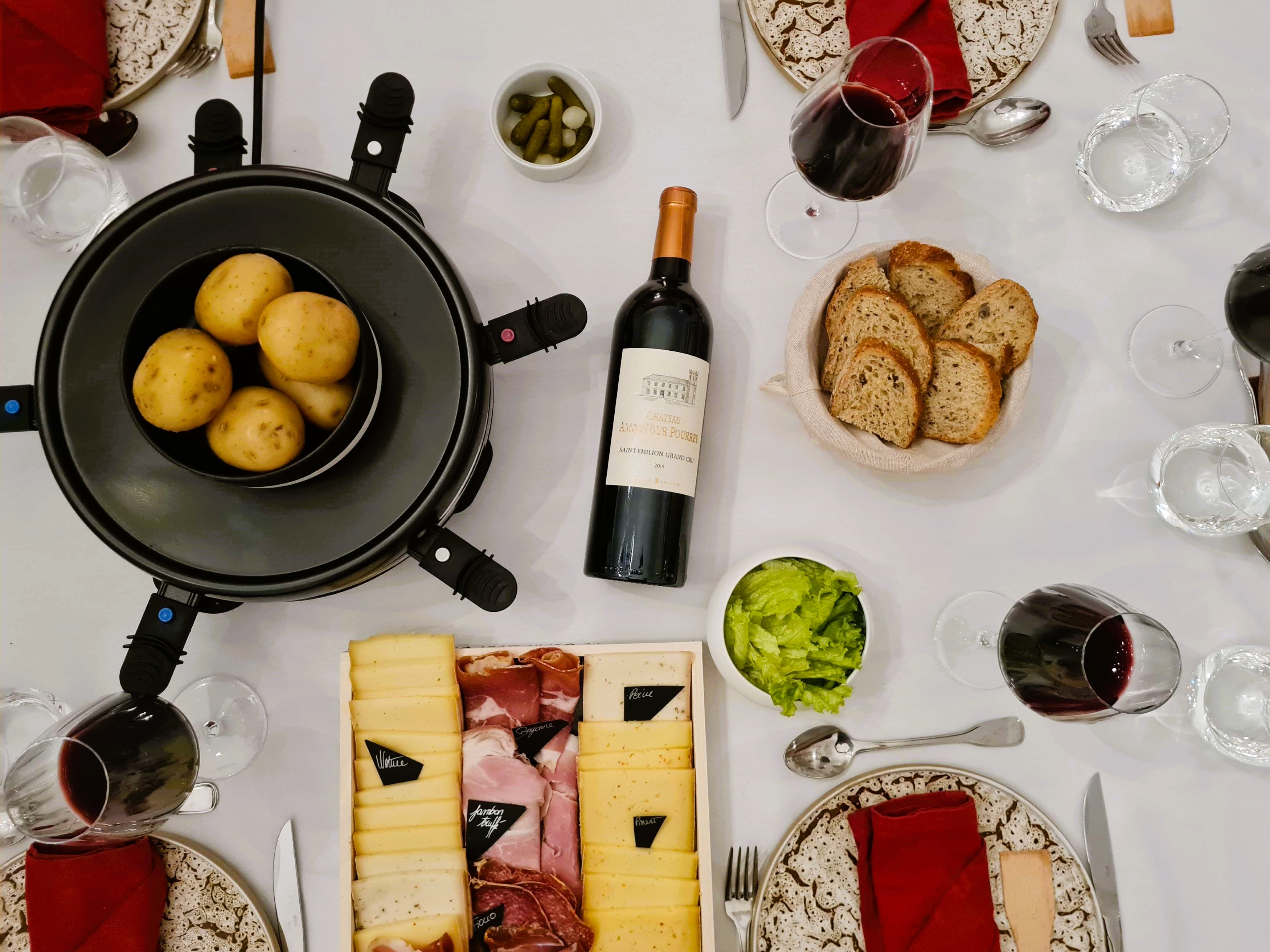 Raclette Party at the Château